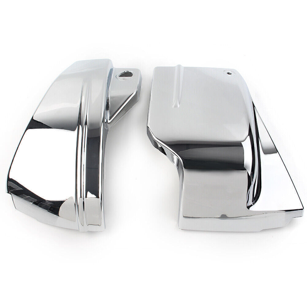 for Yamaha V-Star 650/DragStar 650/XVS650/XVS650A L+ R Side Battery Cover Chrome