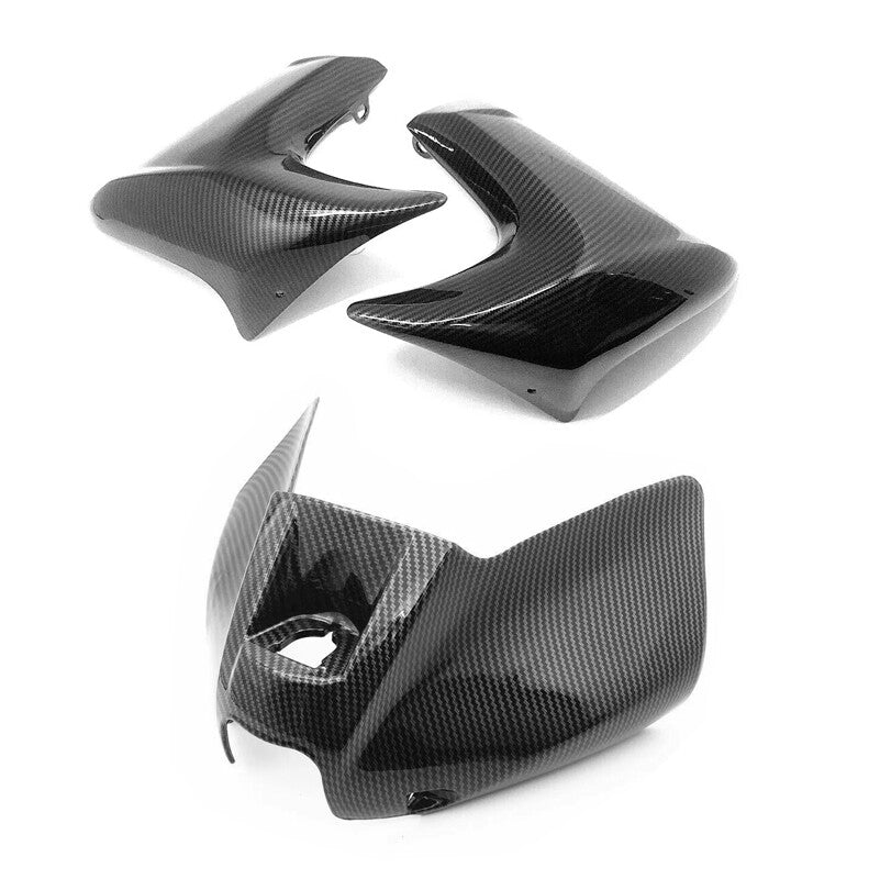 Carbon Fiber Front Side Radiator Tank Cover Fairing for KAWASAKI ER6N 2012-2016