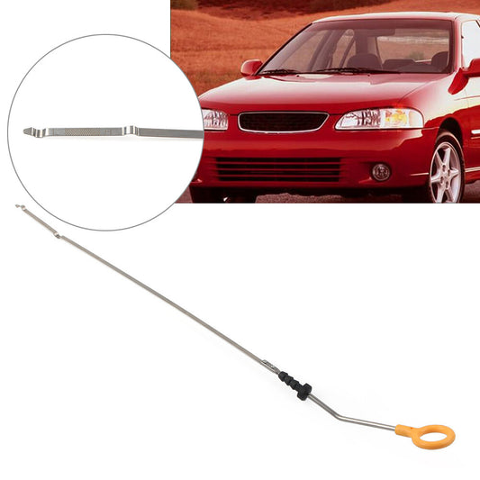 1x 2.0L Engine Oil Dipstick Metal 48.3cm for Nissan Sentra 2000-2001 11140-2J200 Q