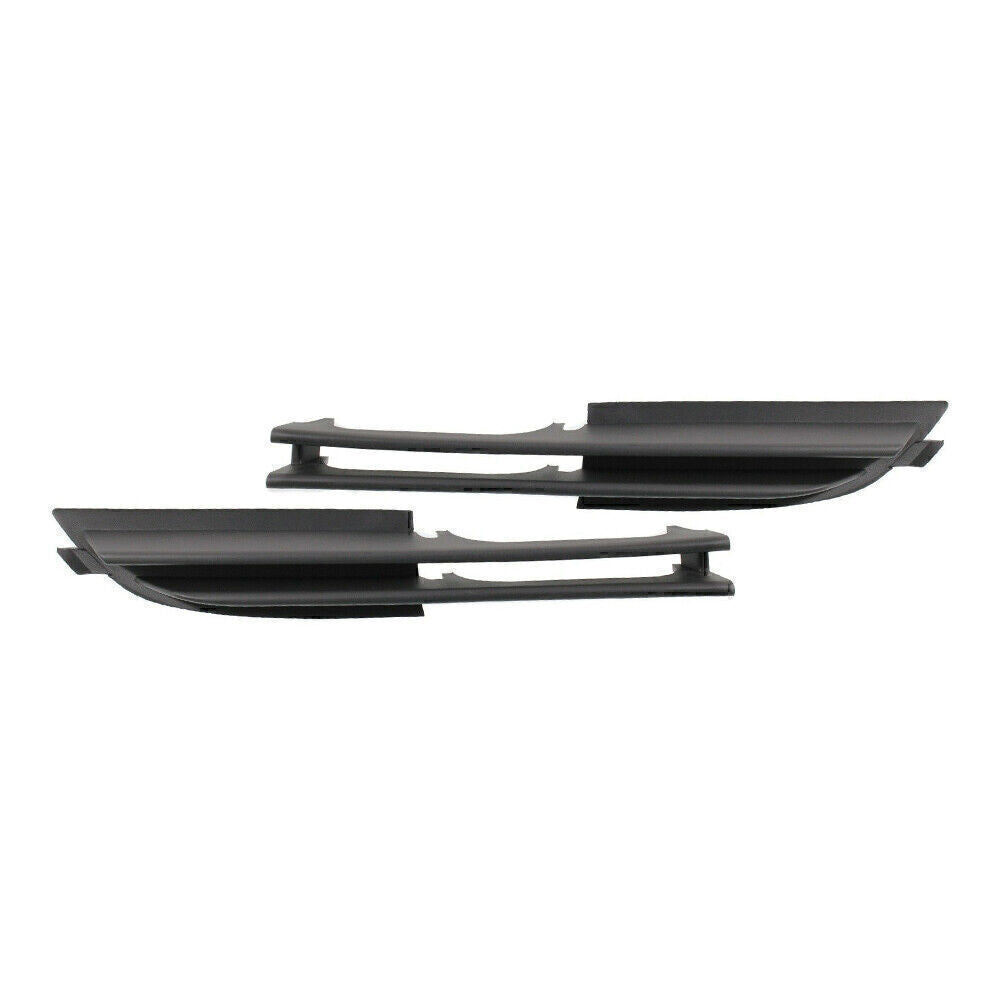 Bumper Grille Set LH  RH Black Fit 2001-2006 2002 for BMW 325i 1999-2000 323i Sedan