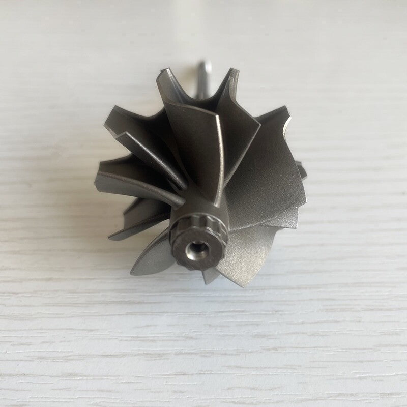 TD04L 41.2/47.2mm 5+5blades turbine shaft/turbine wheel/turbine shaft