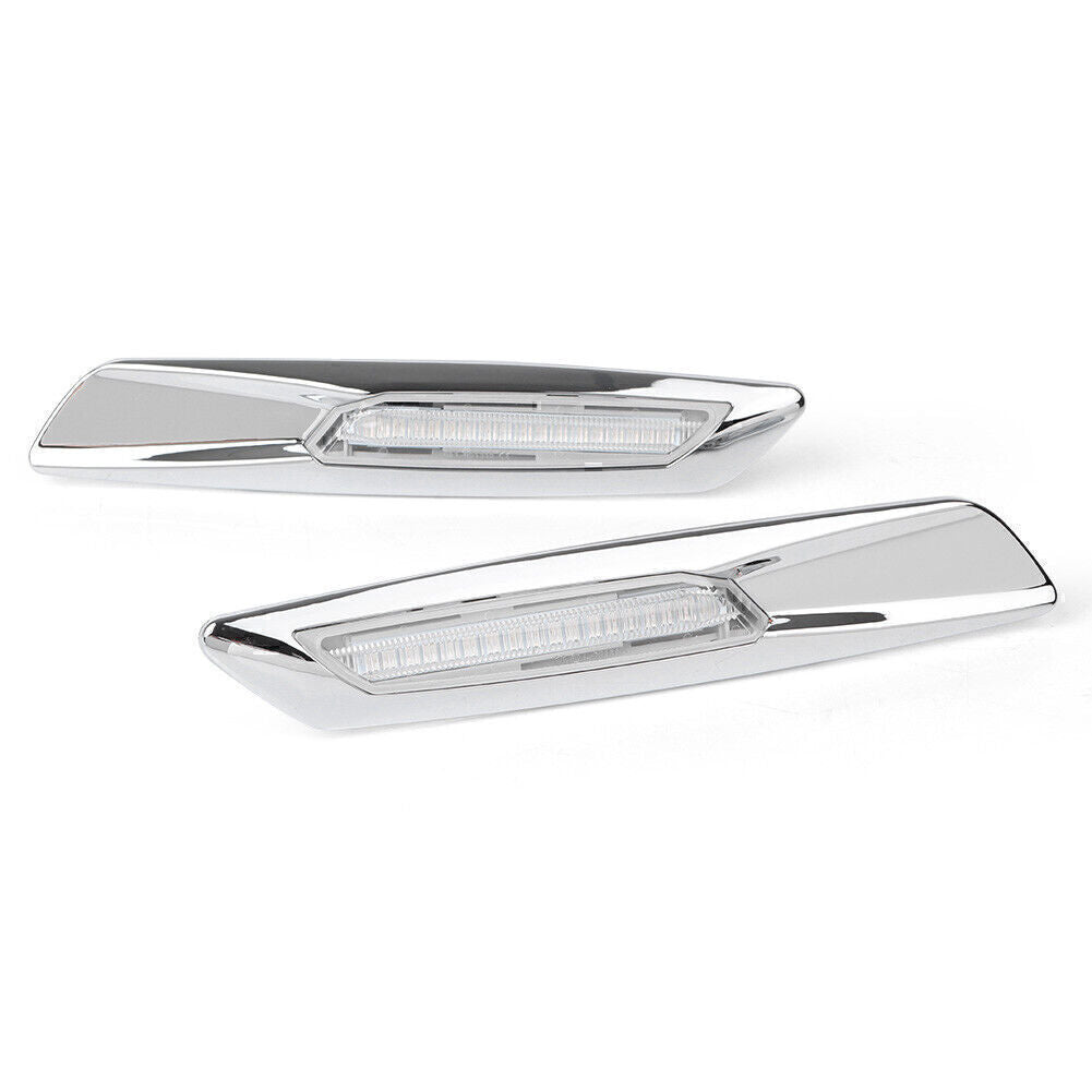 LED Fender Turn Signal Side Marker Light Lamp Fit for BMW E60 E61 E81 E82 E90 E91