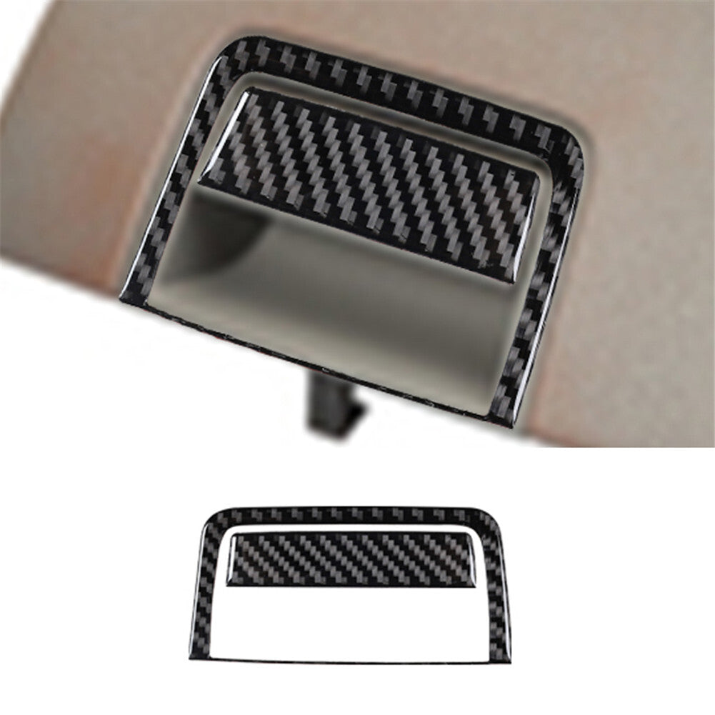 Red Carbon Fiber Gear Shift Frame Cover Trim for Mustang Convertible 01-04 v