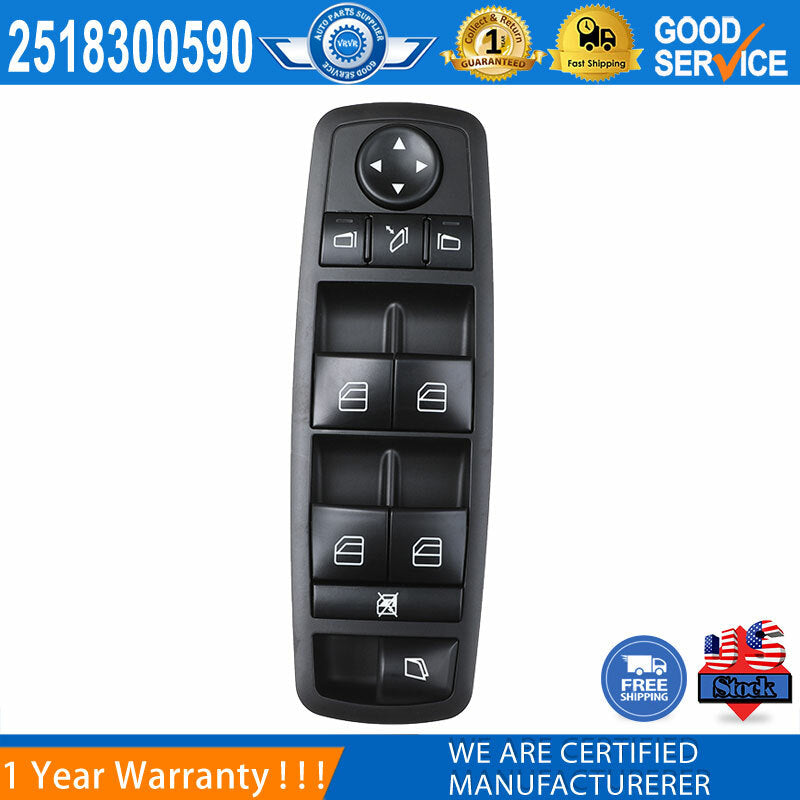 for Mercedes-Benz GL R-Class W251 front left door window mirror master switch