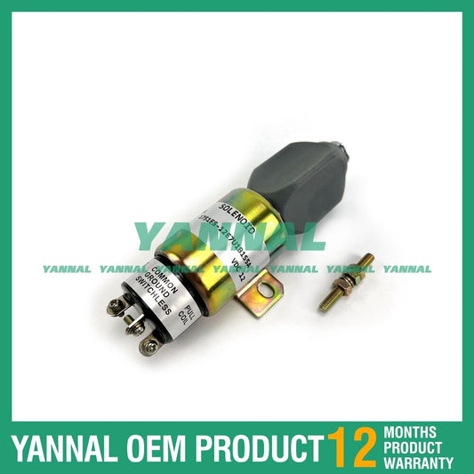 Solenoid valve 1751ES-12E7U1B1S5A 12V- suitable for Caterpillar 3064 and 3066 engine parts.