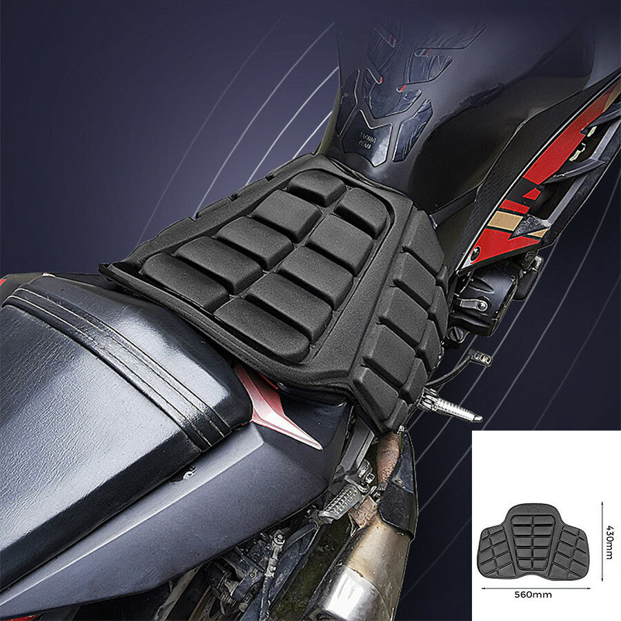 Motorcycle for Seat Cushion 3D Inflatable Shock Absorption Decompression Ride Pads Q