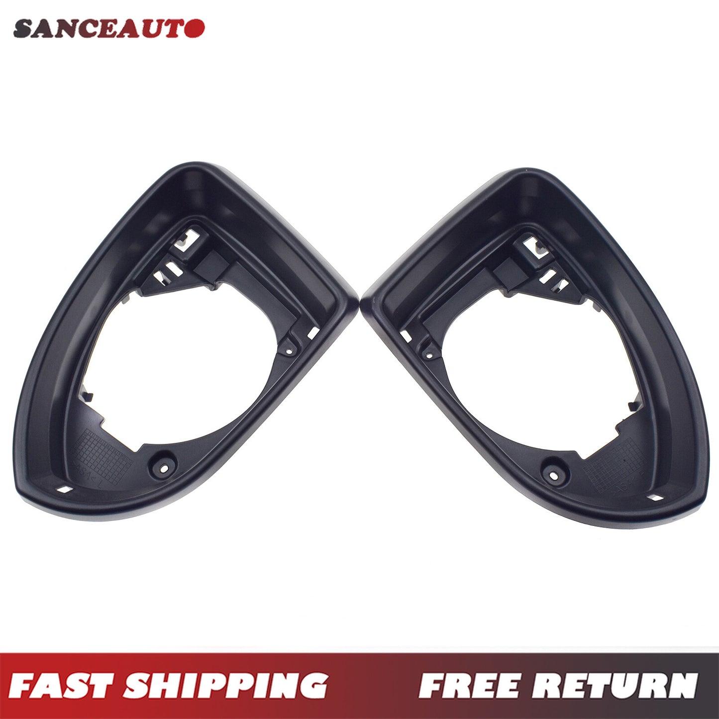 Black side mirror housing trim for Golf 7 MK7 7.5 GTI for Passat 5G0857601A- n