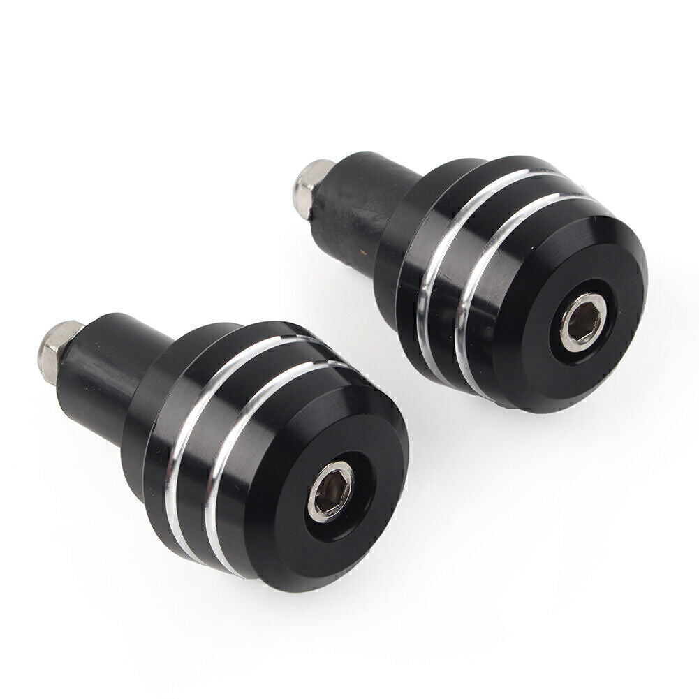 Fit for Yamaha NMAX 125 150 155 CNC Black Handle Bar Ends Vibration Reducing Plugs Q