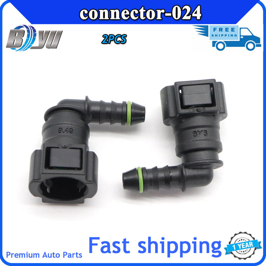 Suitable for fuel line fittings, fuel line, and gasoline filter connectors, 9.49 mm, ID6, SAE 3/8. Q