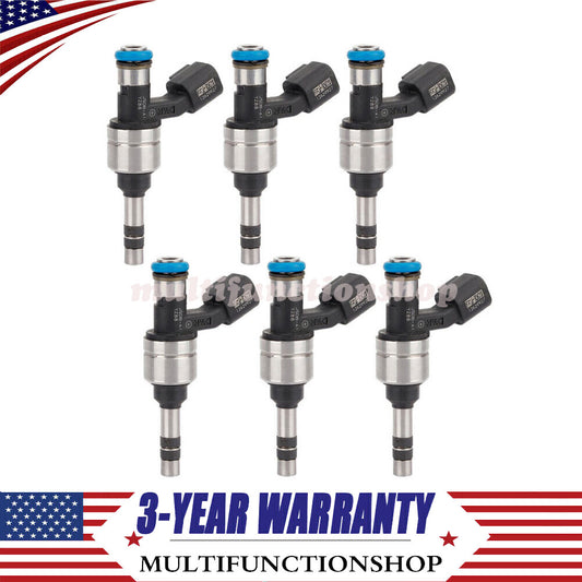 12629927 6PCS Fuel Injectors for Chevrolet Captiva Sport 2011 for Gmc Terrain 10-11 Q