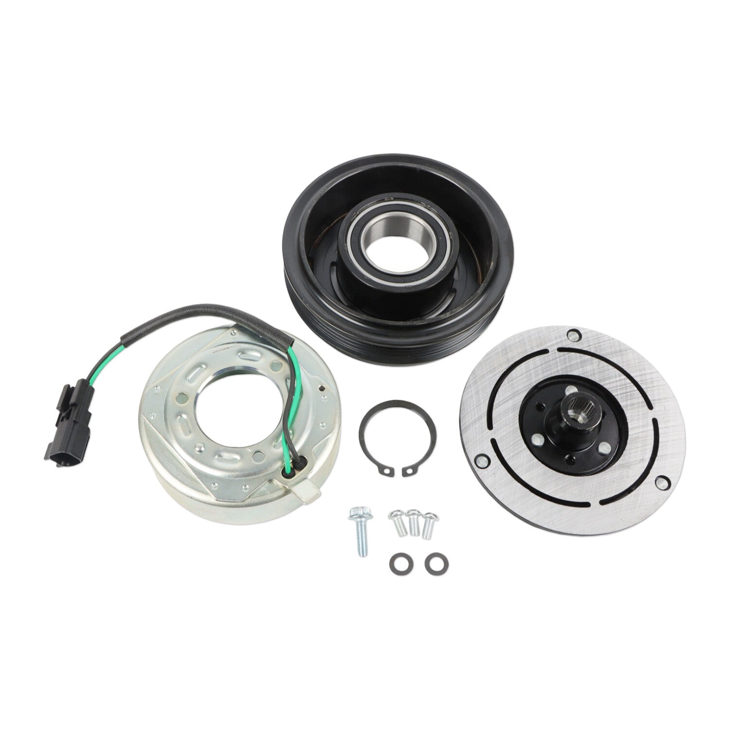 1pc AC Compressor Clutch For 2011-2017 for Ford F-150 3.5L 3.7L PULLEY COIL HUB 1726