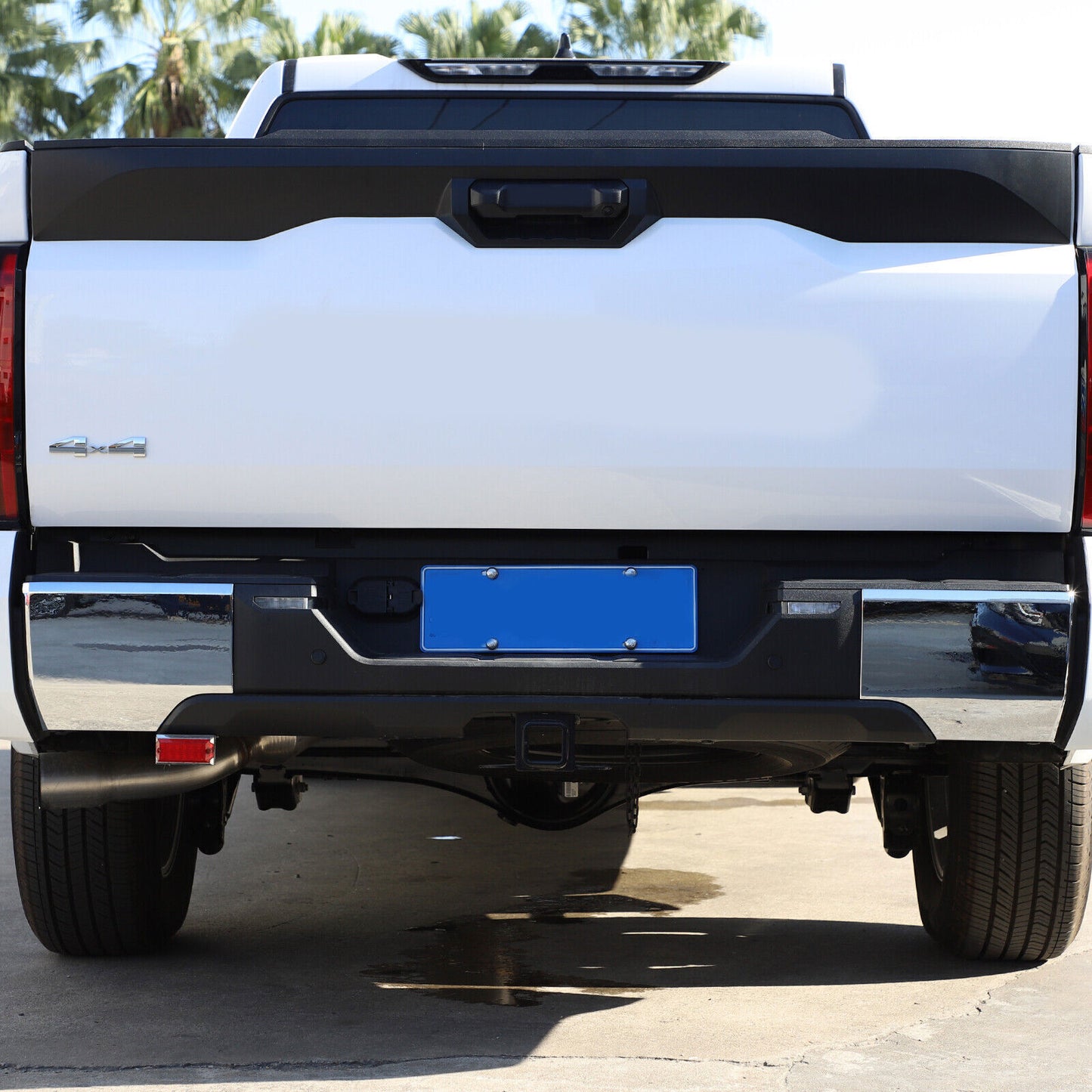 2PCS ABS Chrome Rear Bumper Corner Moulding Cover Trim for Toyota Tundra 22-2024