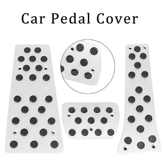 3pcs/Set Fuel Brake Foot Rest Aluminum AT Pedals for Mazda 6 2014 2015 Q