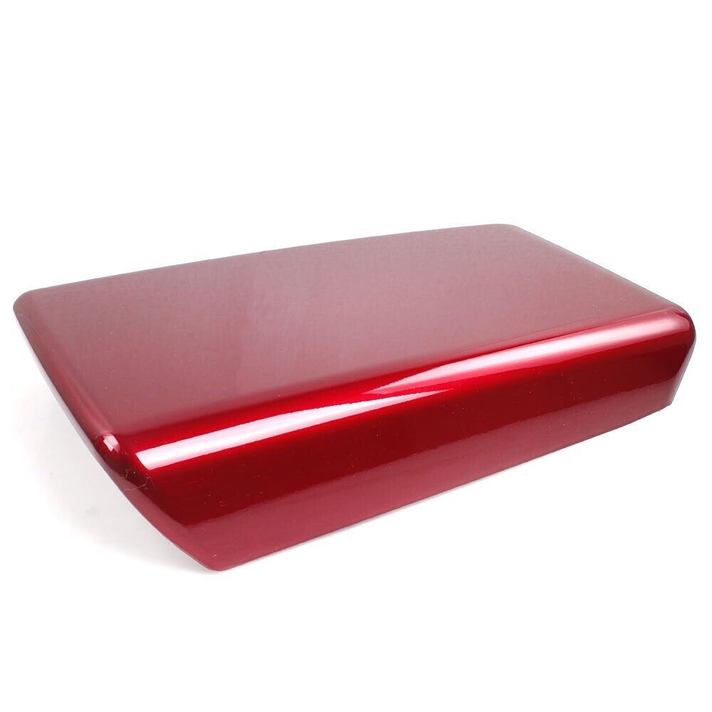 ABS bright red interior armrest storage box cover trim suitable for Model 3/Y-17-23 n