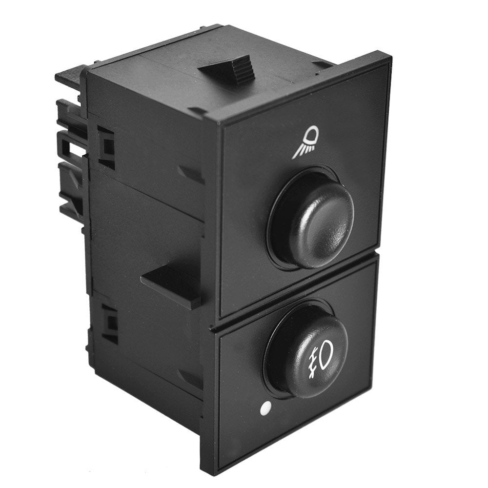 The new fog light push-button switch is compatible with for Cadillac for GMC Silverado models 03-07. n