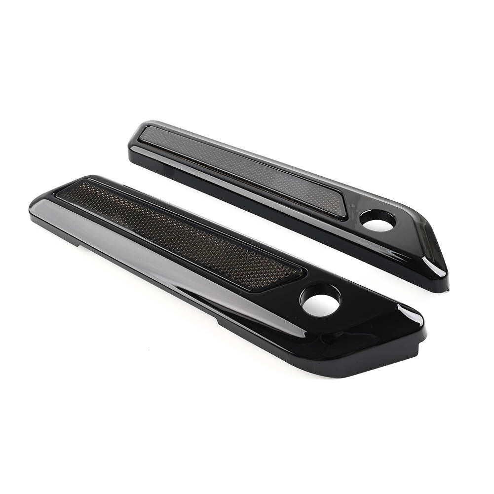 for Harley Touring Electra Glide Road King 2014-up Saddle Bag Hinge Latch Covers Q
