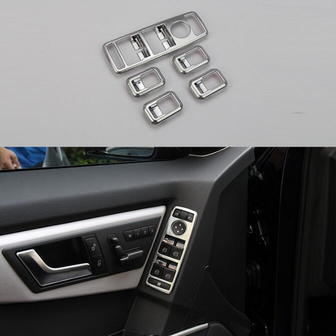 For W204 W212 W117 W218 X166 X204 Door Window Switch Cover Trim n