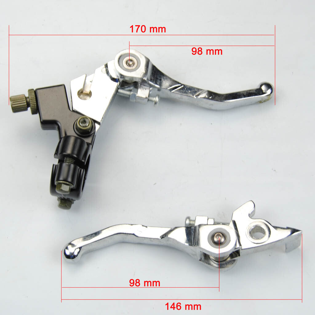 ATV Dirt Bike Front Brake Cylinder Hydraulic Clutch Lever Pump Handle Moped