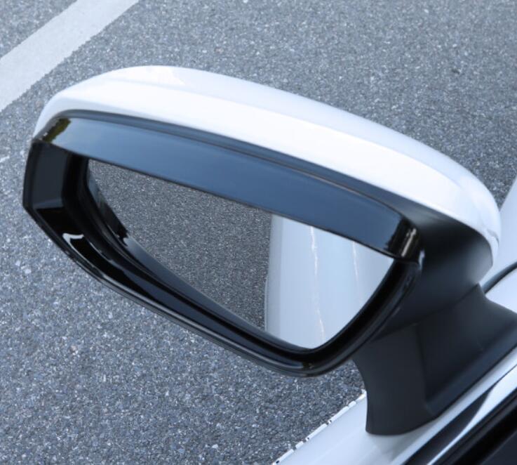Black Rearview Mirror Rain Guard Eyebrow cover Trim for Toyota for Camry 2018-2022