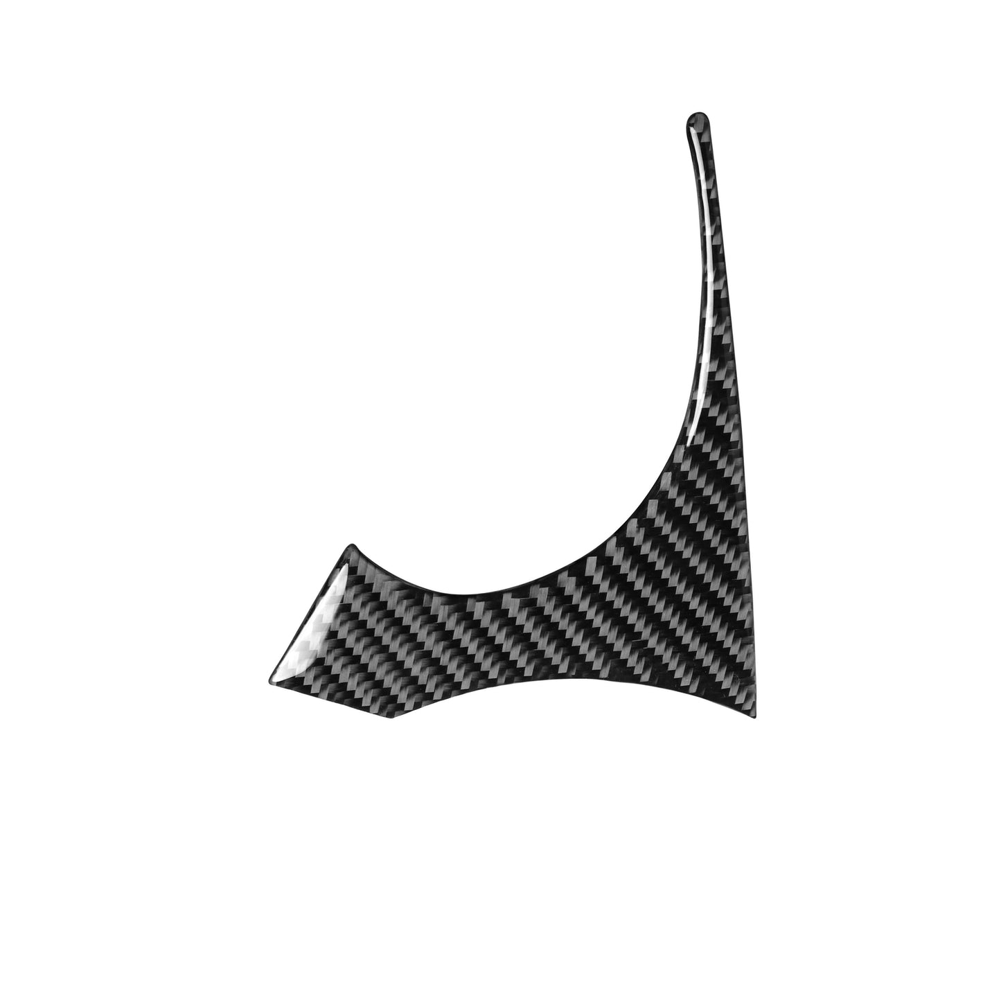 Carbon Fiber Right Panel Interior Cover Trim for Mitsubishi Lancer 2008-2015