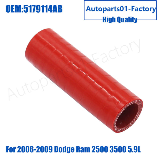 5179114AB HVAC Heater Core Hose for 2006-2009 for Dodge for Ram 2500 3500 5.9L