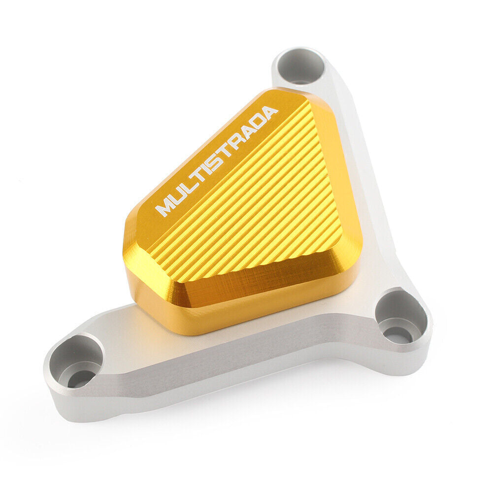 Fluid Oil Water Pump Cover for Ducati Multistrada 950 Monster 1200 S Diavel Gold