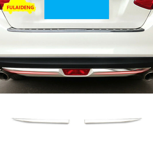 for Nissan Teana Altima 2016-2018 Stainless Chrome Lower Rear Bumper Cover Trim
