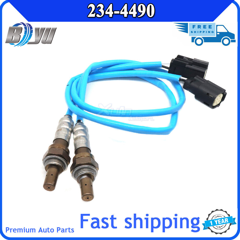 234-4490 2 Brand New Air-Fuel Oxygen Sensors for 2011-2014 Downstream v