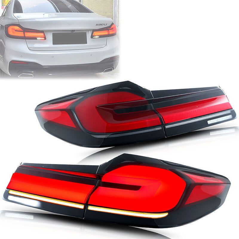 Sequential Rear Lamps LED Tail Lights For G30 M5 F90 5 2017-2020 Pair n