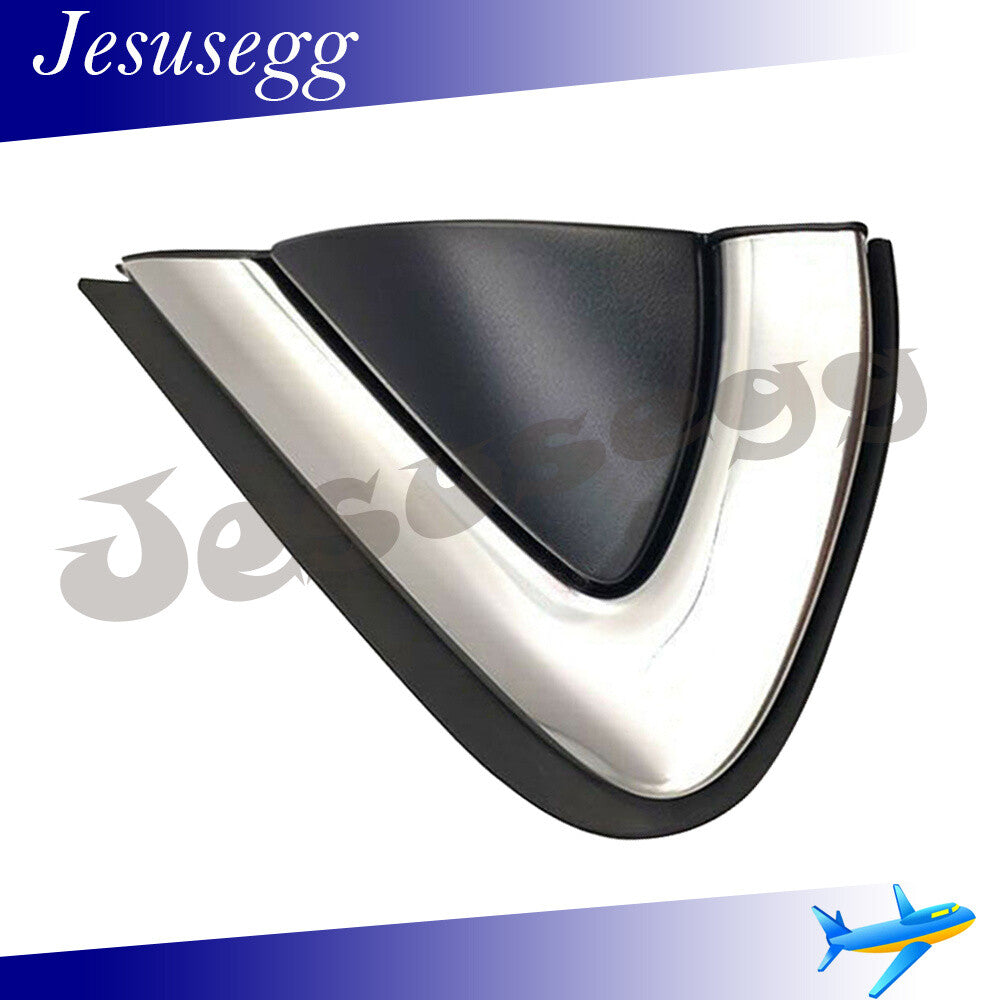 Left Rearview Mirror Finisher Triangle Cover Trim Fender for Honda CRV 2017-2019 Q