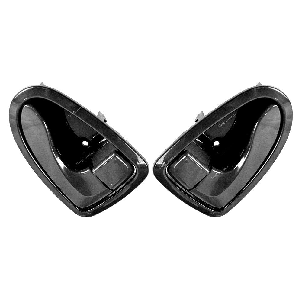 RHLH Side Interior Door Pull Handle for Hyundai Accent Verna 2000-2005 Black Q