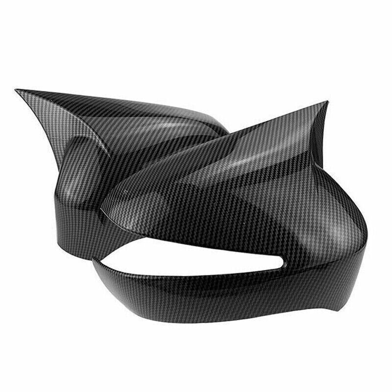 New for HONDA for Civic 8th 2006 2007-2011 Carbon Fiber Side Rear View Mirror Cover