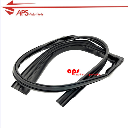 Rubber seal for molded glass guide rail of left rear window running channel in Accord 03-07