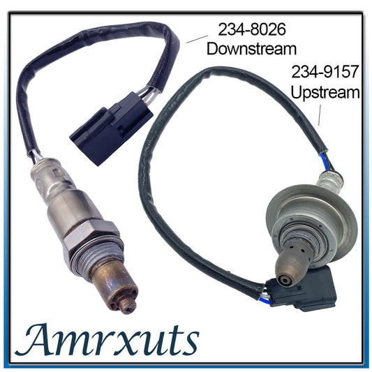 Two-piece upstream and downstream oxygen sensor kit suitable for Infiniti Q50 16-22 Q60 17-21 3.0L- n