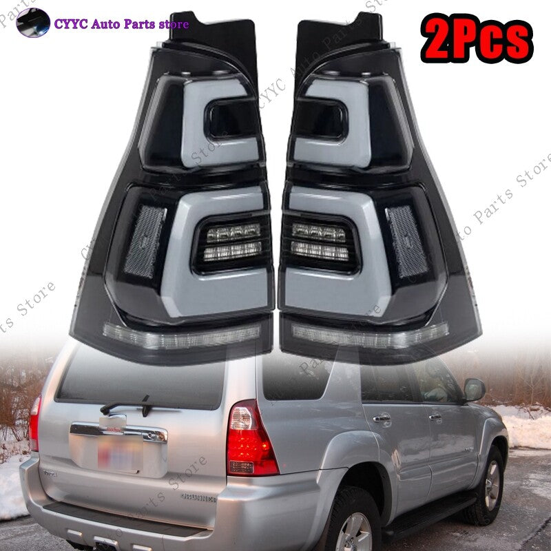 2Pcs LED Tail Light Rear Lamp Dynamic Signal for Toyota 4Runner 2003-2009