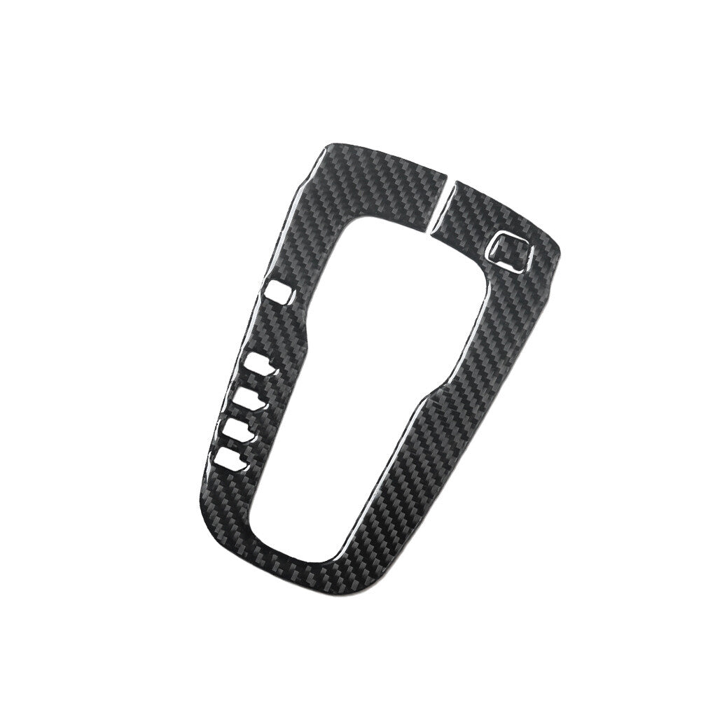 Carbon Fiber Inner Center Armrest Box Handle Cover for Highlander 2020 - 22- v