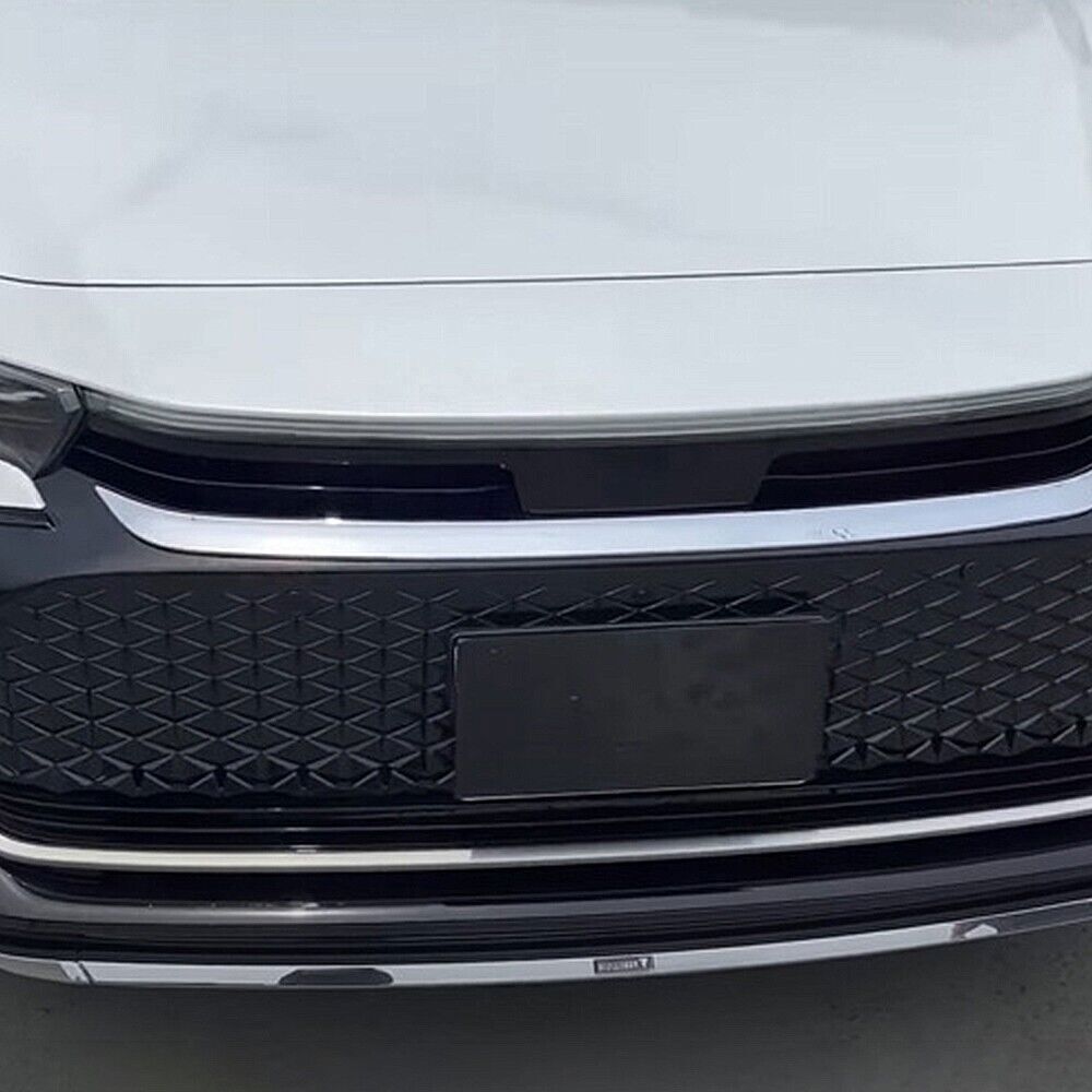 For Crown 2023-2024 Chrome Front Bumper Grille Moulding Cover Trim Guards n