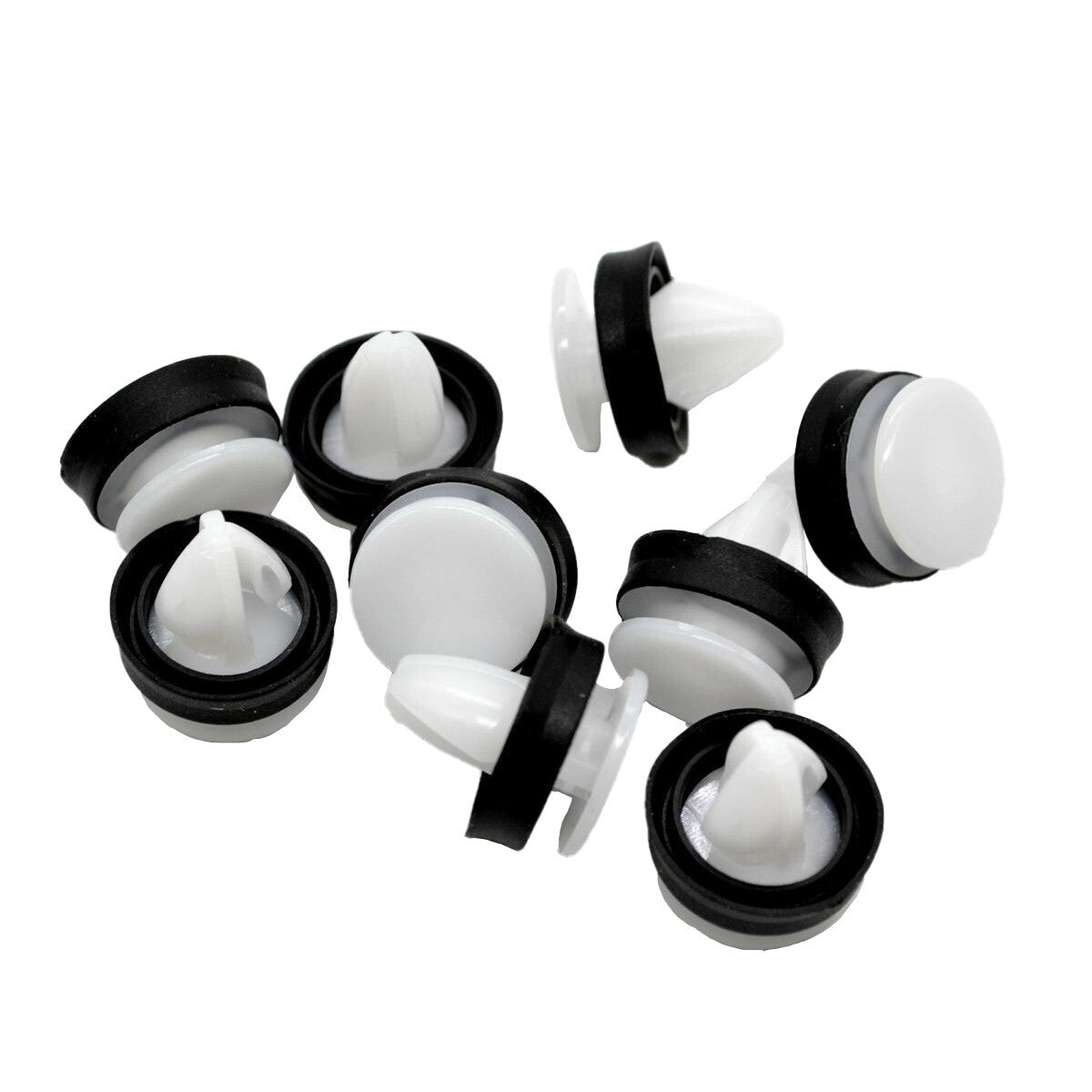 10pcs Wheel Opening Molding Clips Retainer Fastener Screws For- W716507-S300 v