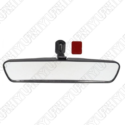 10 Inches Black Car Interior Rear View Mirror For Vehicle Truck Boat Universal Q