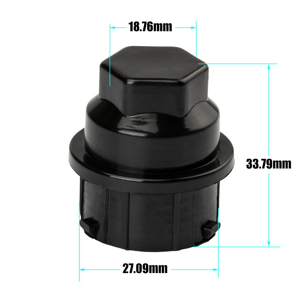 Set of 20 9593028 for Buick for Chevy for GMC for Pontiac Black New Wheel Nut Cover Replaces