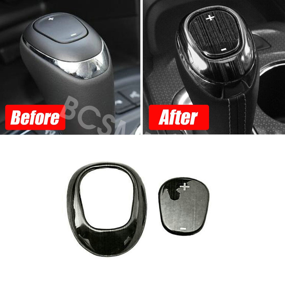 Fit for Chevrolet Equinox 2017-2020 Car Gear Shift Knob Head Cover Decoration Q
