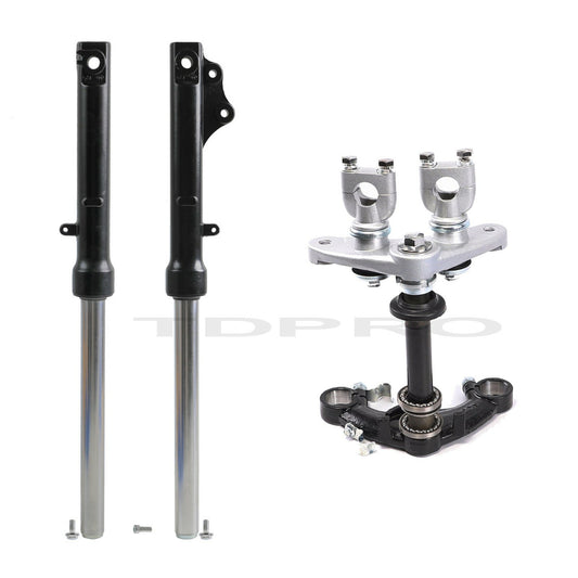 Front fork triple-tree groupset CRF50 CRF70 disc brake jack bicycle cooler 70cc 110cc