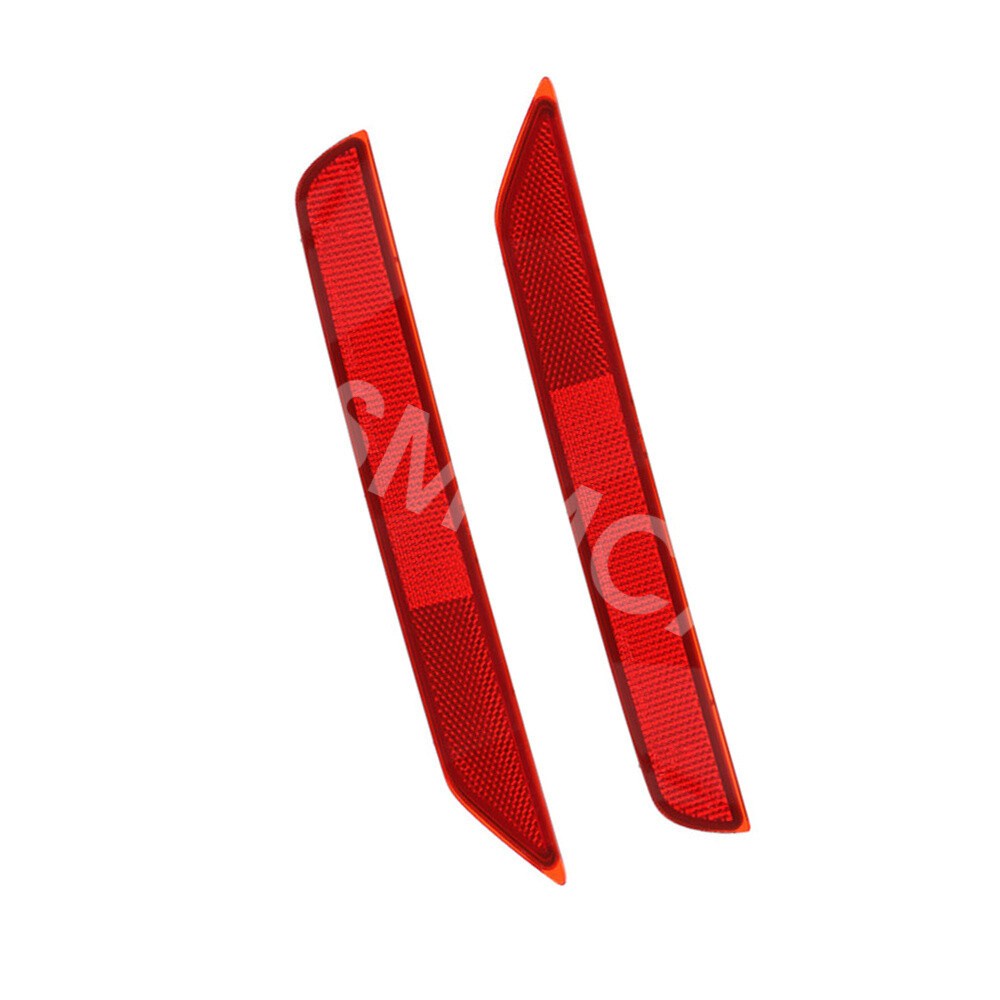 Fit for Subaru for Forester 2009-2018 Rear Bumper Red Lens Reflector Car Accessories Q