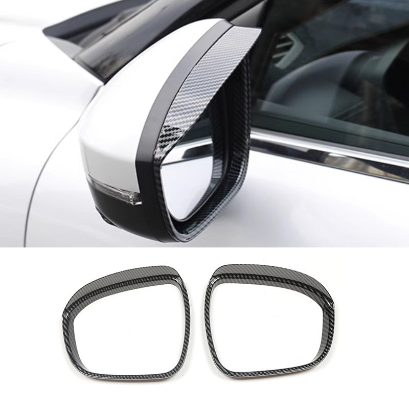 For Outlander 2022-2024 Carbon Fiber Mirror Rain Eyebrow Trim v