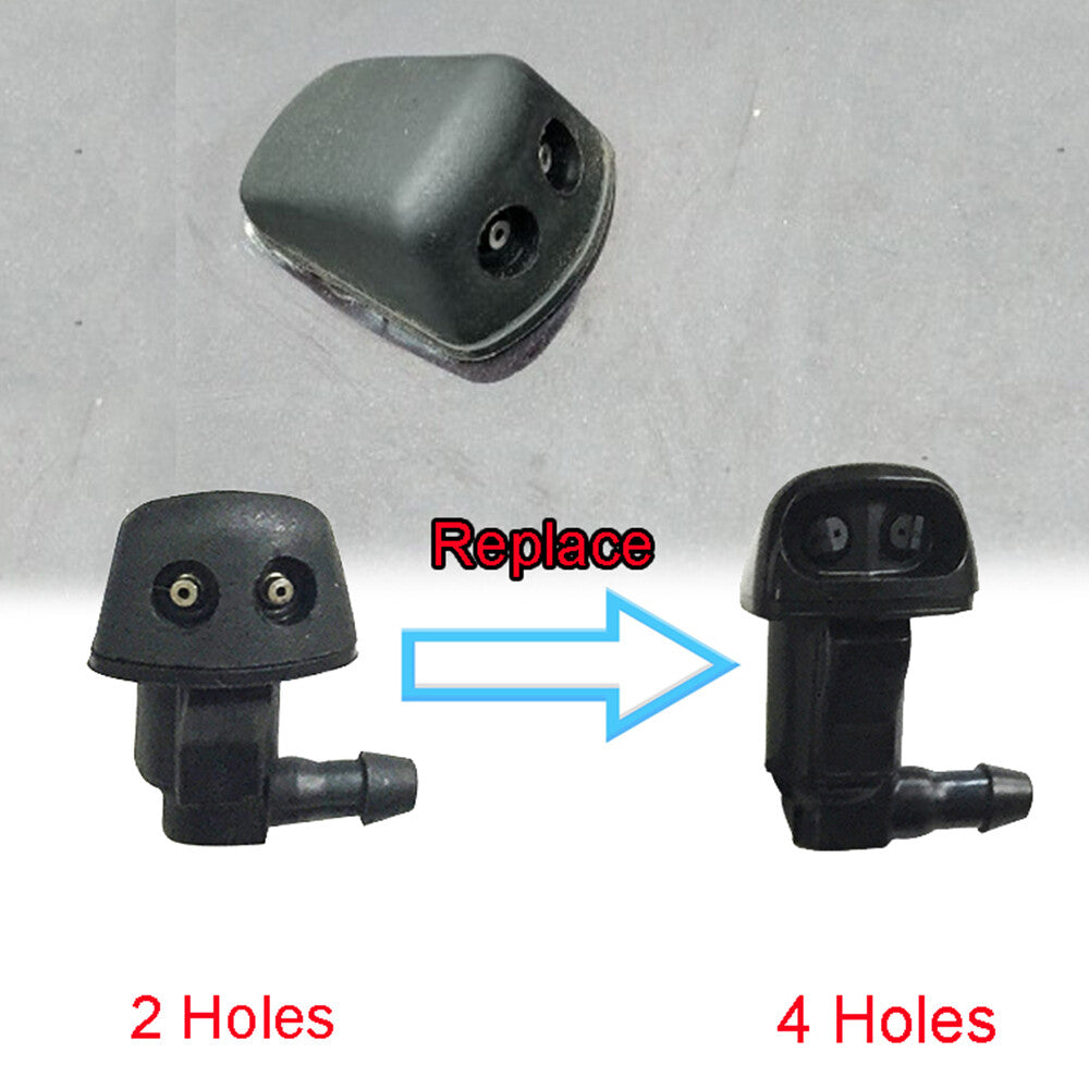 2Pcs Wiper Washer Nozzle Jet for Mazda 3 5 6 BK GG1 BN8V-67-510 BN8W-67-510 new Q