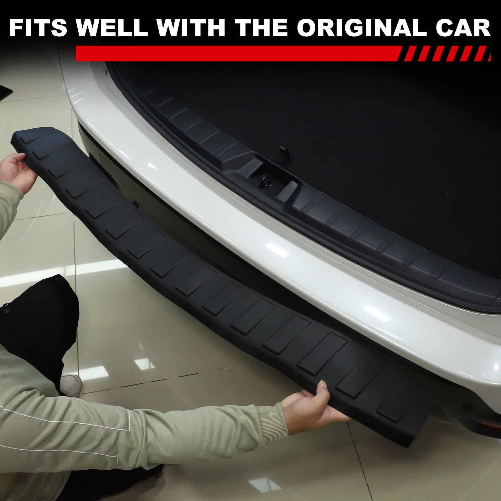 Rear bumper protector and pedal cover for 2019-2024 for Subaru Forester TPE- n