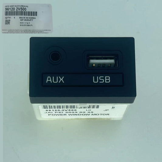AUXILIARY JACK USB iPod AUX JACK for HYUNDAI for VELOSTER 2012-2017 961202V5004X