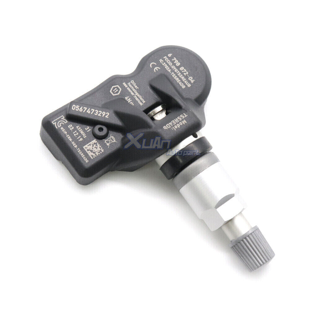 6798872-04 36106798872 433MHz TPMS 4 New Tire Pressure Monitoring Sensor for v