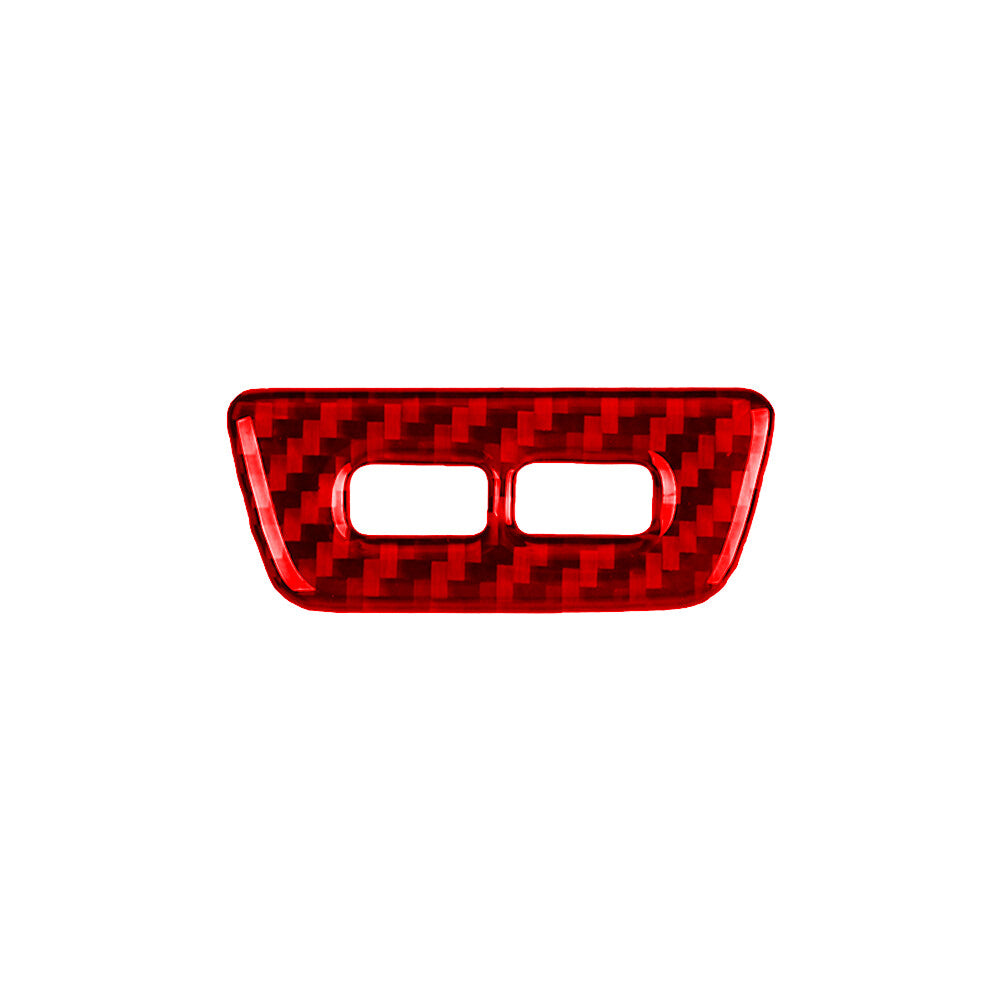 Red for VW for Golf 8 MK8 GTI Carbon Fiber Interior Rear USB Button Cover Trim 2021