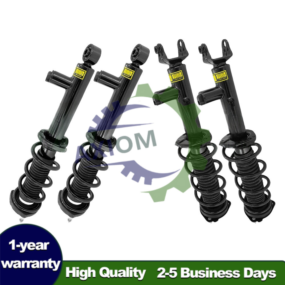 A pair of rear left and right shock absorber struts with VDC for BMW X5, E70, X6, and E71 (2007-2014).